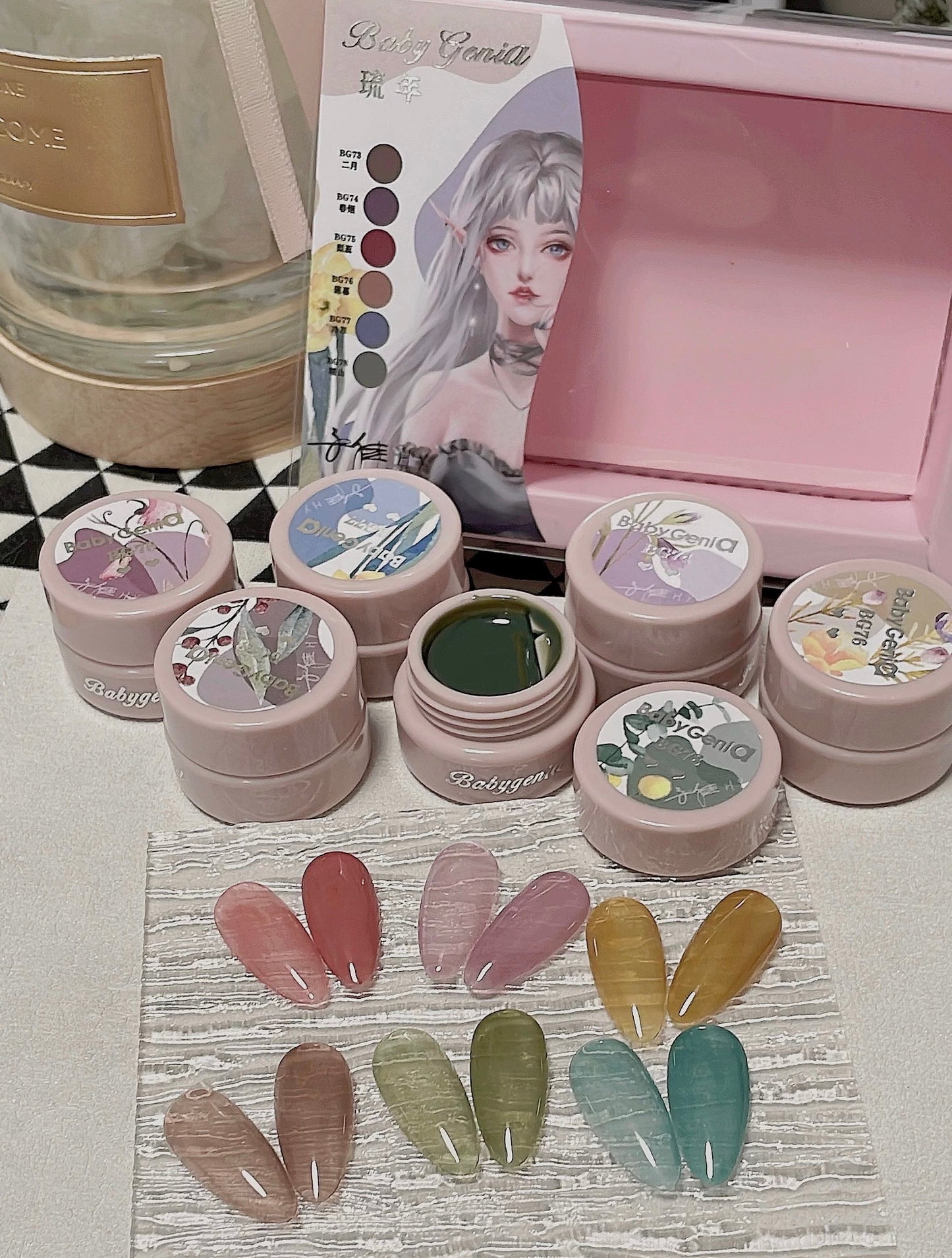 琉年(琉璃色)mini set