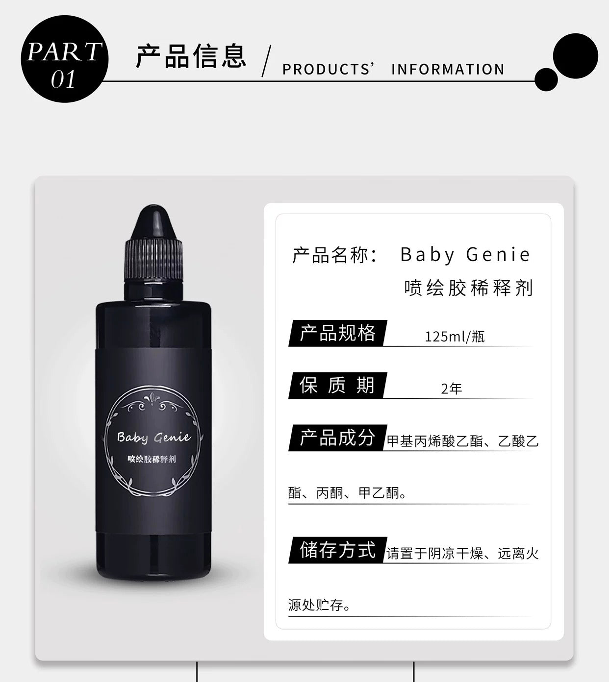 Airbrush thinner喷绘稀释剂