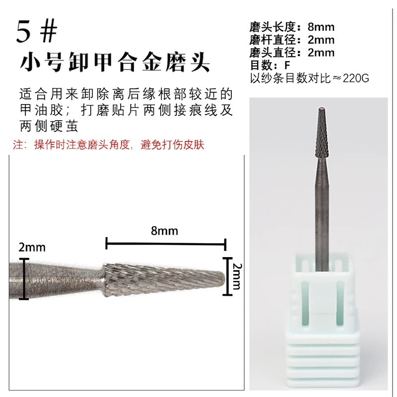 Cuticle Remover Drill Bit