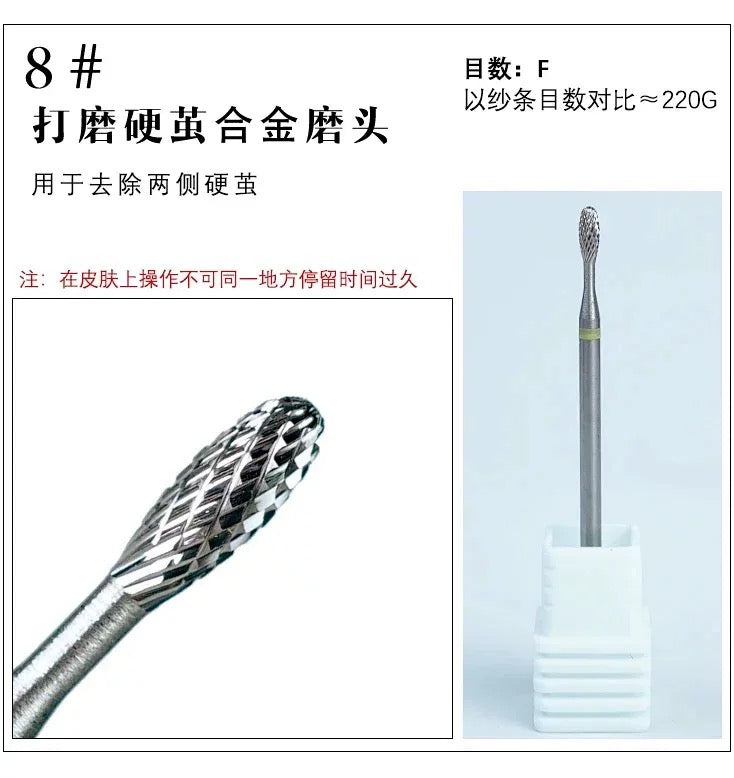 Cuticle Remover Drill Bit