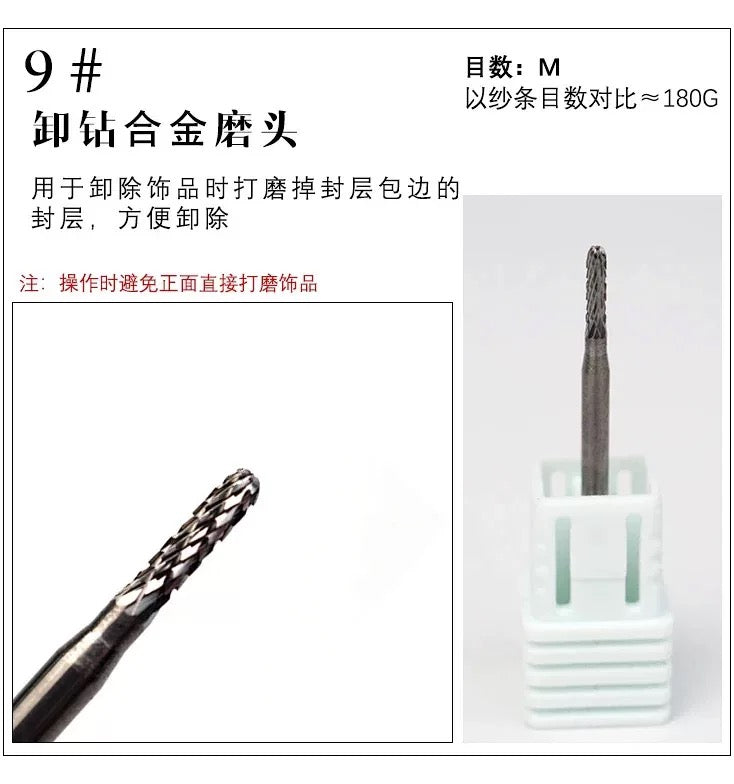 Cuticle Remover Drill Bit