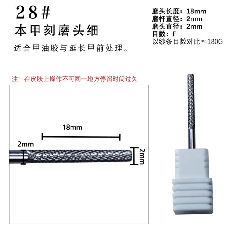 Cuticle Remover Drill Bit